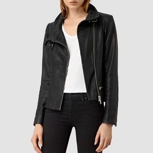All Saints Bales Leather Jacket